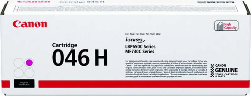 Canon 046 H tonercartridge 1 stuk(s) Origineel van Canon in Magenta – productfoto