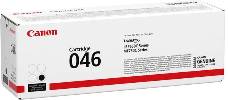 Canon 046 Tonercartridge - Hoge capaciteit van Canon in Zwart – productfoto