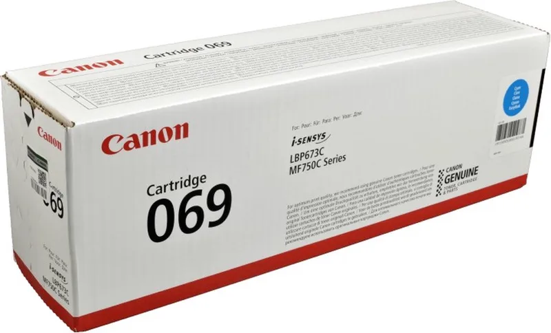 Canon 069 Cyaan Toner Origineel från Canon – produktbild