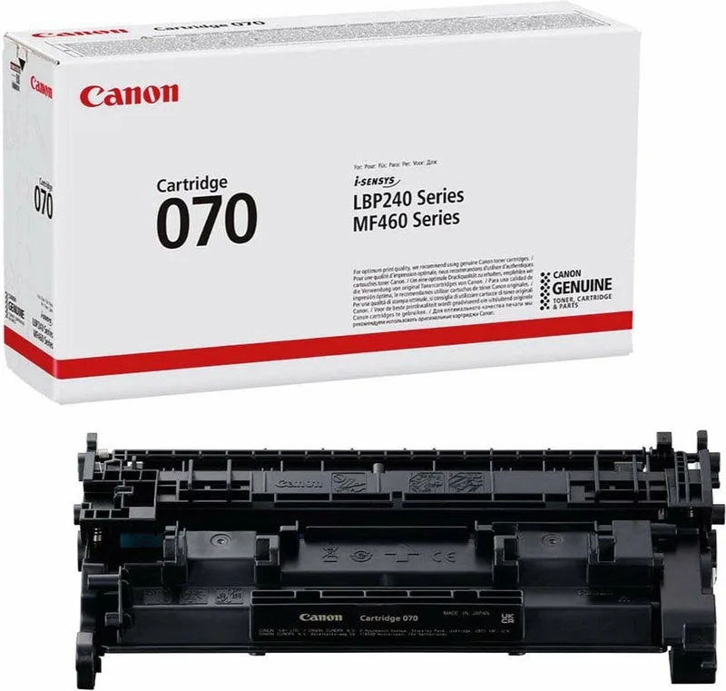 Canon 070 tonercartridge 1 stuk(s) Origineel van Canon in Zwart – productfoto
