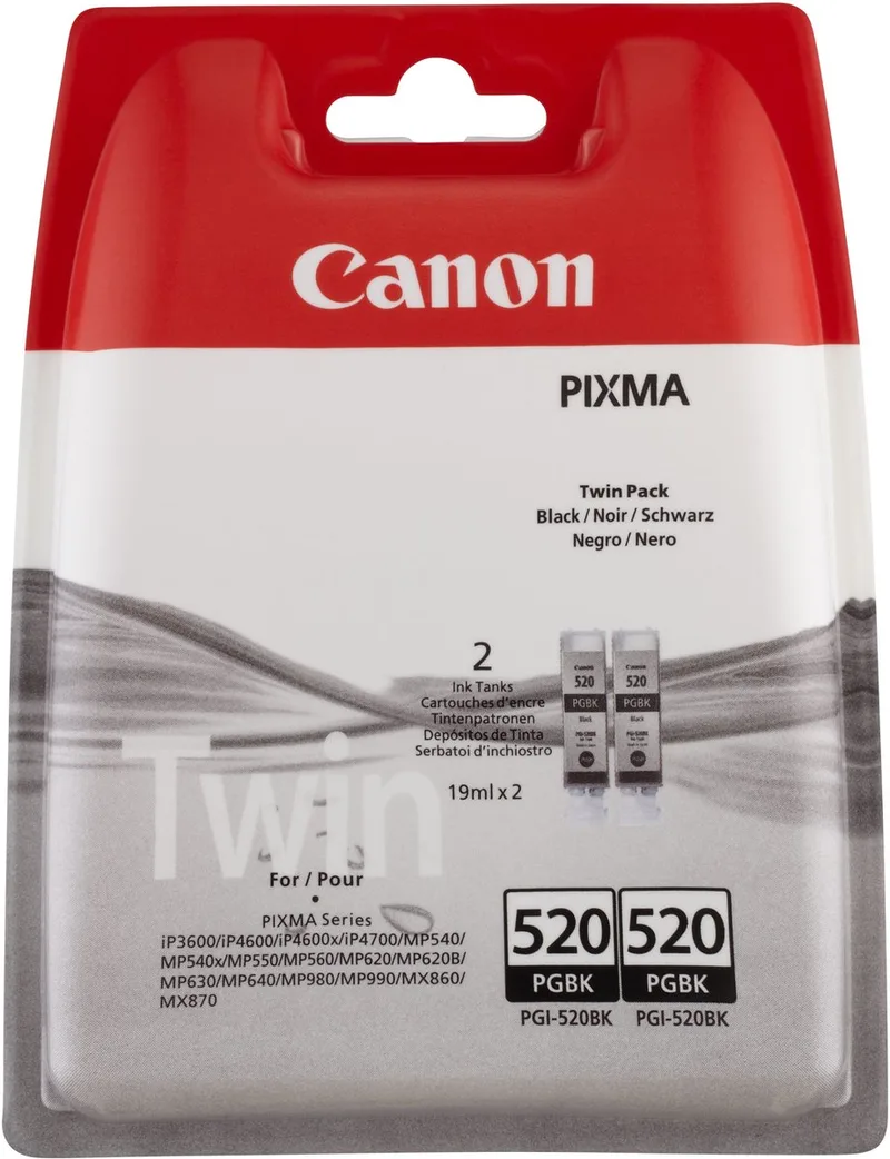 Canon - 2932B012 - PGI-520PGBK - Inktcartridge van Canon in Zwart – productfoto