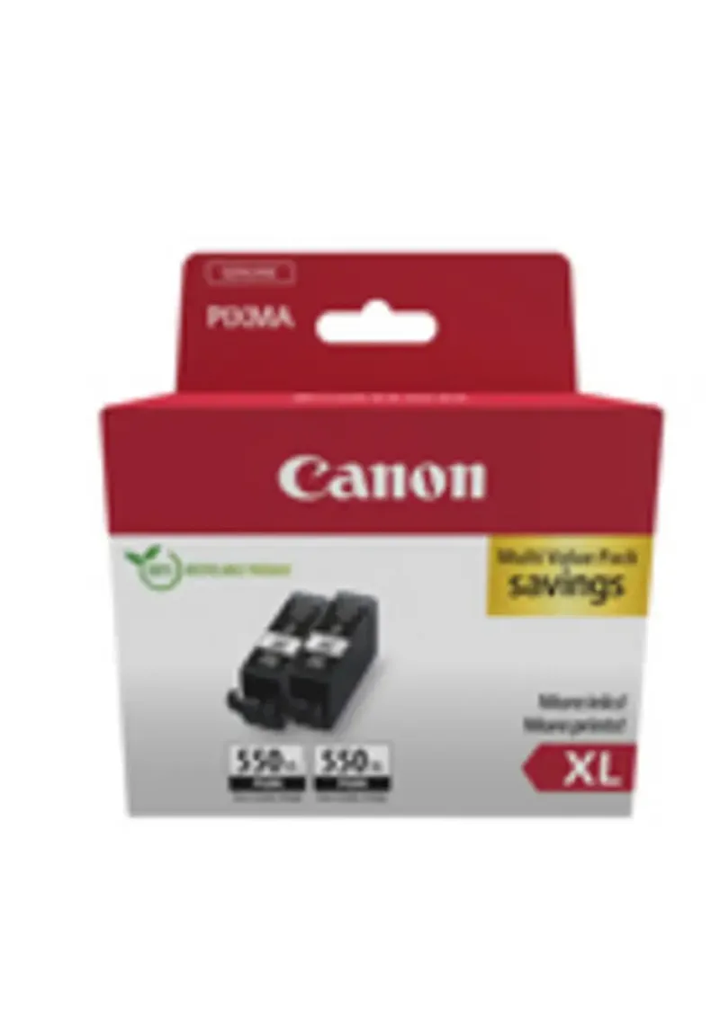Canon 6431B010 inktcartridge 2 stuk(s) Origineel van Canon in Zwart – productfoto 2 van 2