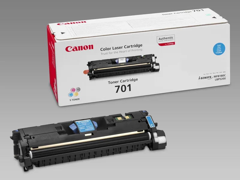 Canon 701 Tonercartridge - HC fra Canon i Blå – produktbillede