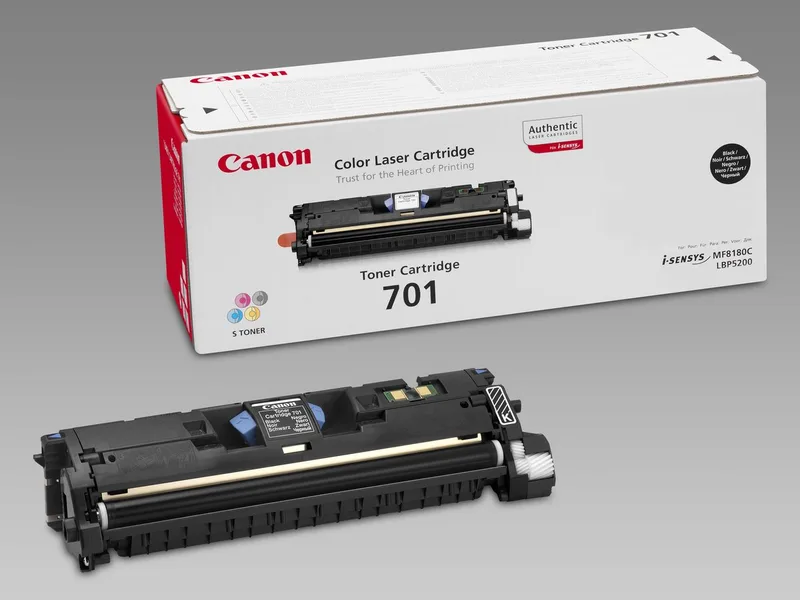 Canon 701 Tonercartridge fra Canon i Sort – produktbillede