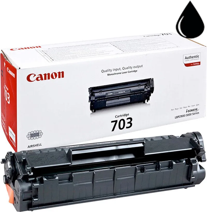 Canon 703 - Tonercartridge von Canon in Schwarz – Produktfoto