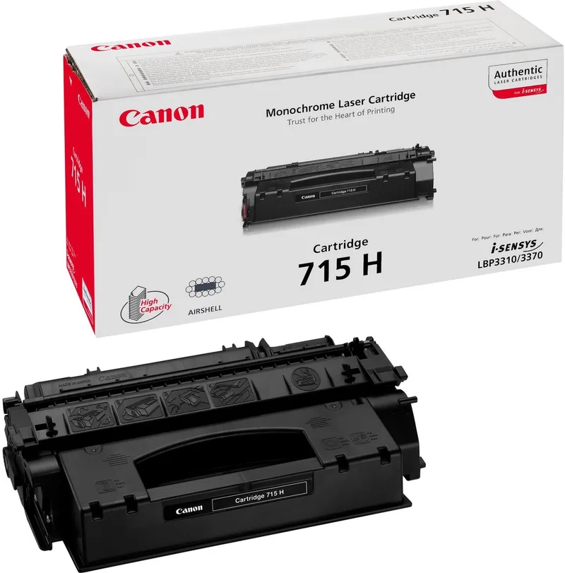 Canon 715 Tonercartridge - HC fra Canon i Sort – produktbillede