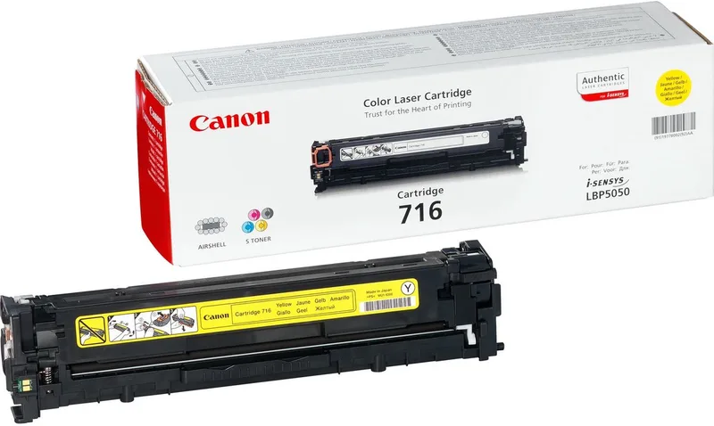 Canon 716 - Tonercartridge fra Canon i Gul – produktbillede