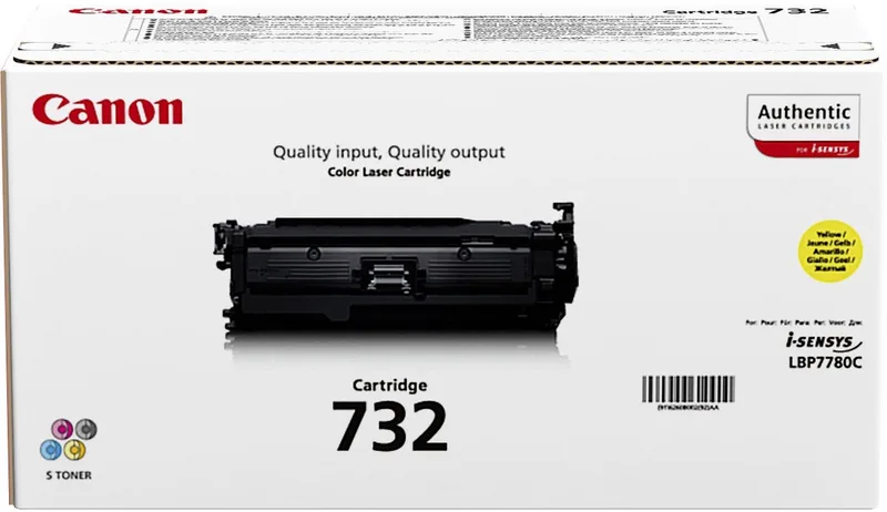 Canon 732Y - Tonercartridge von Canon in Gelb – Produktfoto