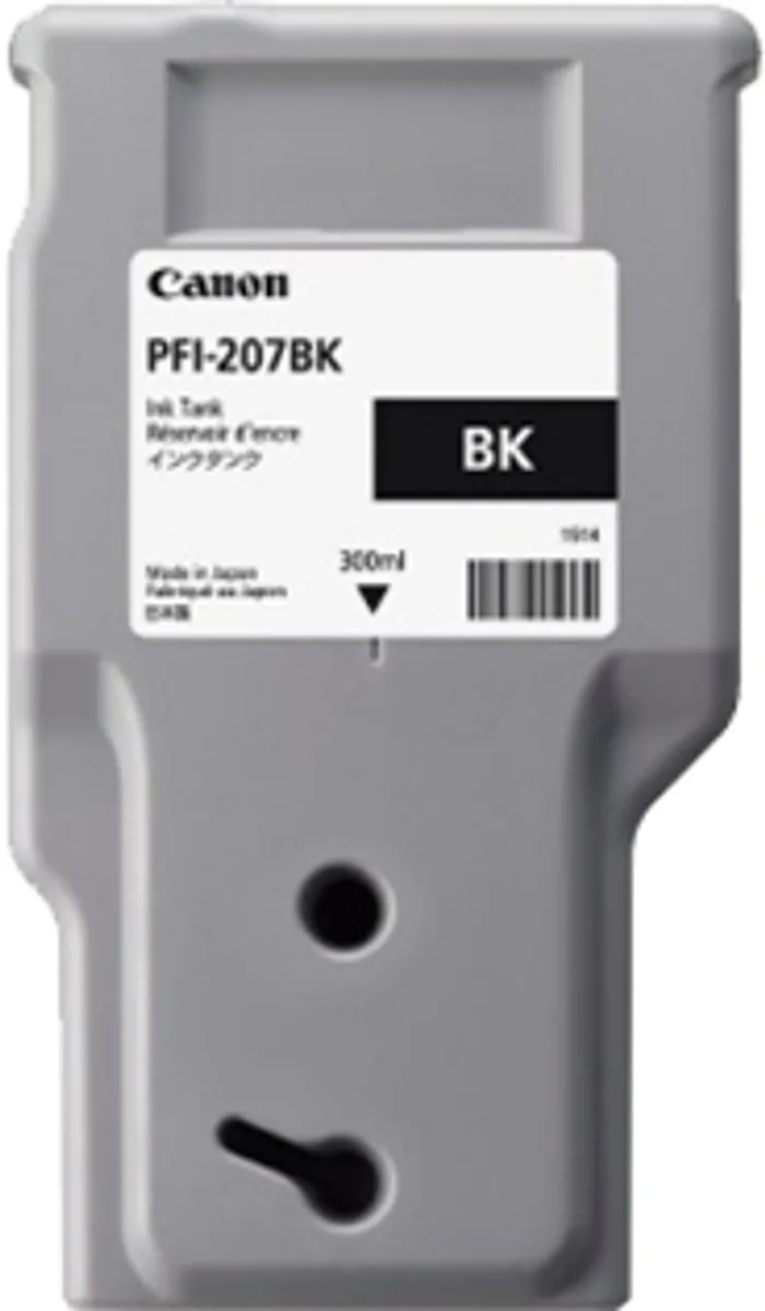 Canon - 8789B001 - PFI207BK - Inktcartridge fra Canon i Sort – produktbillede