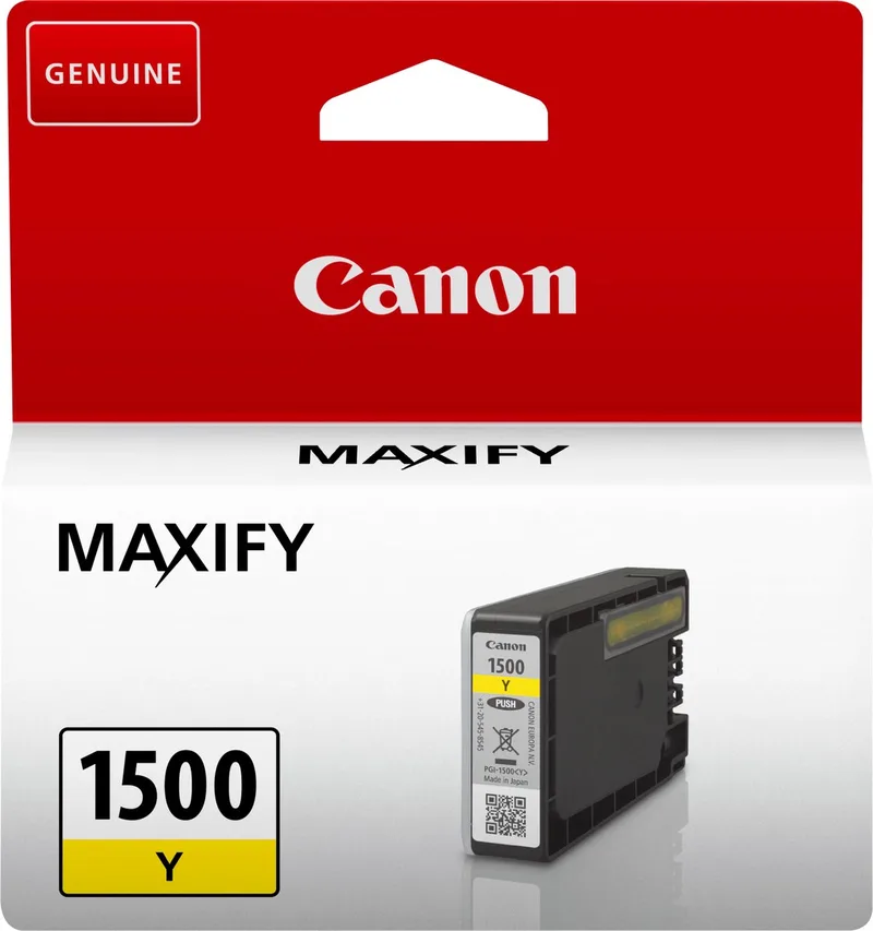 Canon - 9231B001 - PGI-1500Y - Inktcartridge fra Canon i Gul – produktbillede