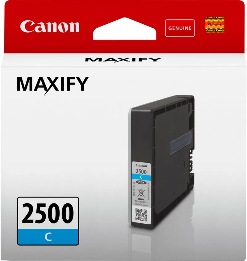 Canon - 9301B001 - PGI-2500C - Inktcartridge fra Canon i Cyaan – produktbillede
