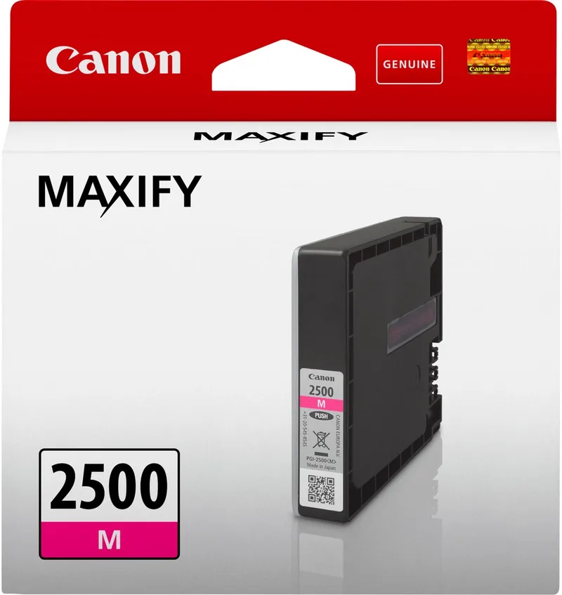 Canon - 9302B001 - PGI-2500M - Inktcartridge fra Canon i Magenta – produktbillede