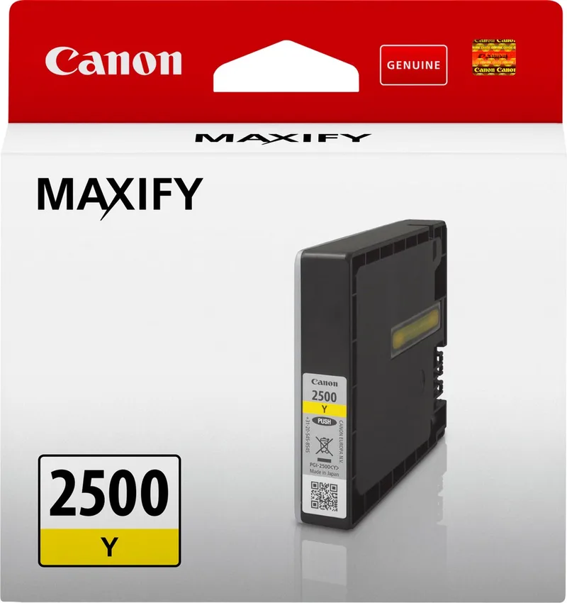 Canon - 9303B001 - PGI-2500Y - Inktcartridge fra Canon i Gul – produktbillede
