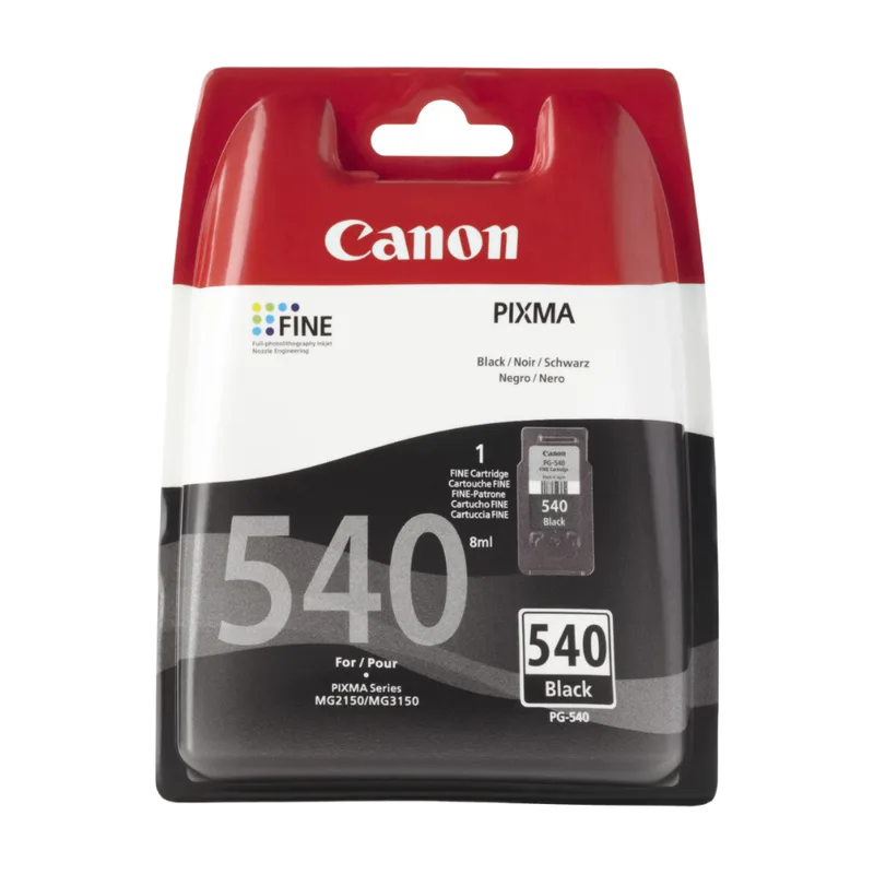 Cartouches d'encre PG-540/CL-541 et 50 feuilles 10 x 15 cm photo glacé de Canon – photo produit