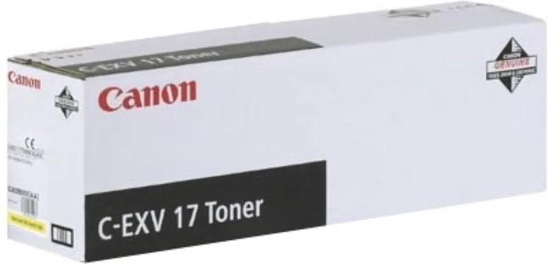 CEXV-17 Tonercartridge van Canon in Geel – productfoto