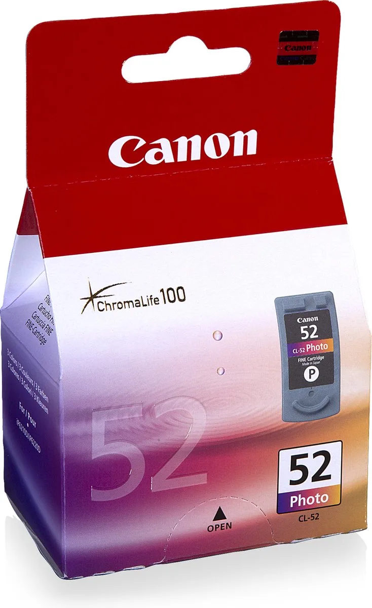 CL-52 - Cartridge / Foto fra Canon i Kleur – produktbillede