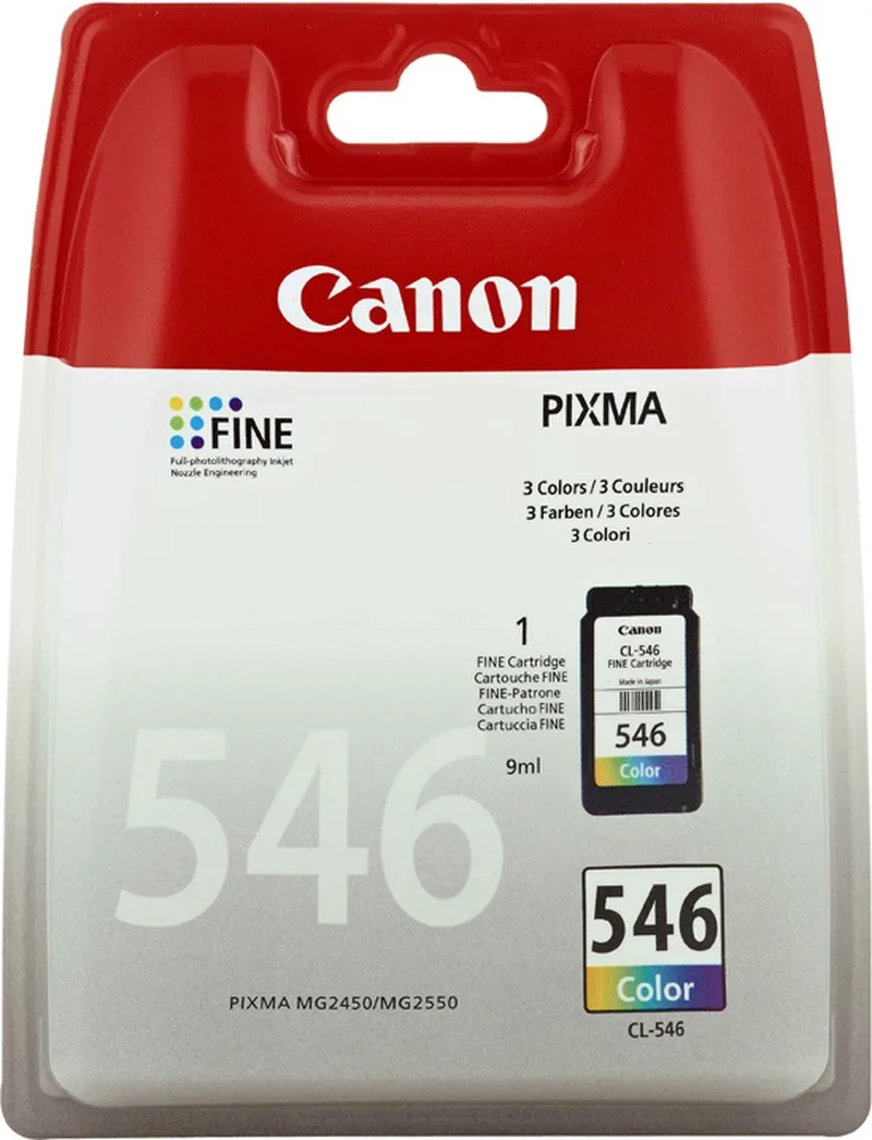 CL 546 - Inktcartridge - Kleur + Retourzakje by Canon in Multicolour – product photo
