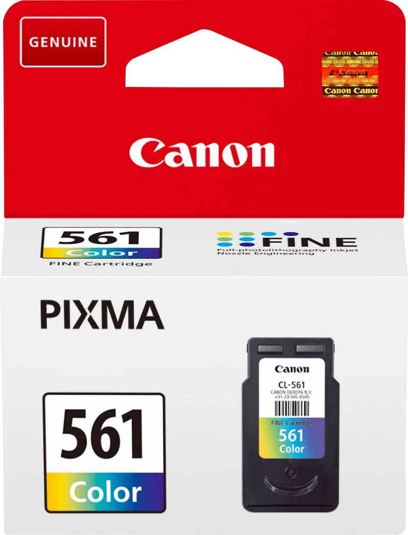 CL-561 - Inktcartridge - Origineel - Standaard capaciteit van Canon in Kleur – productfoto