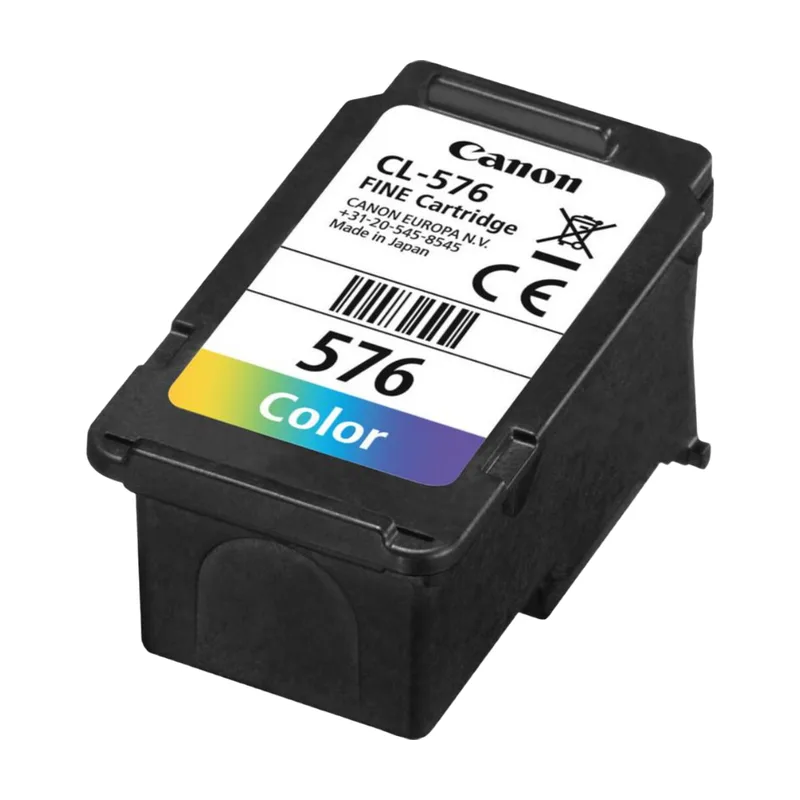 CL-576 Cartouche d'encre originale tricolore van Canon – productfoto