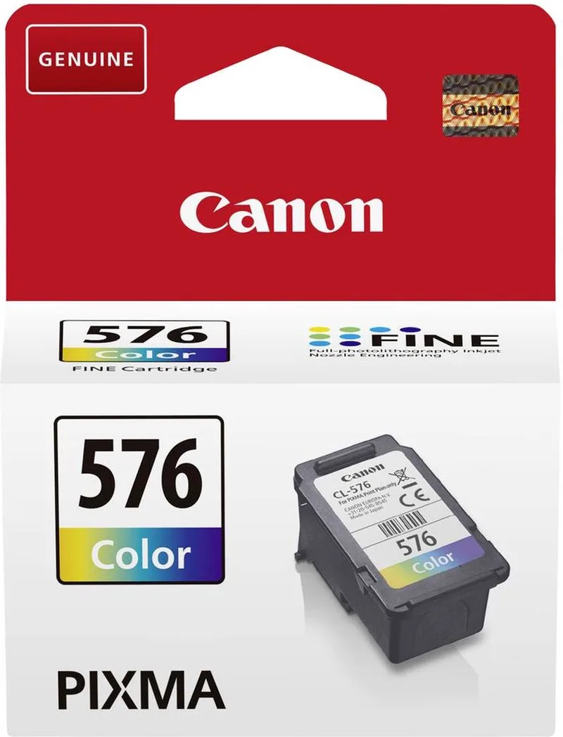 CL-576 - Inktcartridge - Origineel - Standaard capaciteit - Retourzakje van Canon in Kleur – productfoto