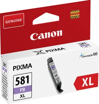 CL-581PB XL - Inktcartridge - Origineel - Hoge capaciteit van Canon in Fotoblauw – productfoto 2 van 2