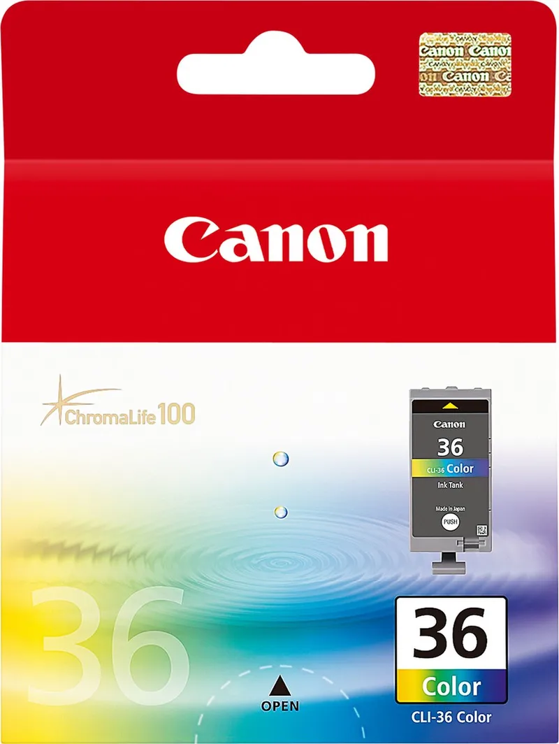 CLI-36 Inktcartridge - Magenta / Geel by Canon in Cyaan – product photo