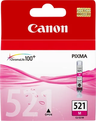 CLI-521M Inktcartridge van Canon in Magenta – productfoto 1 van 2