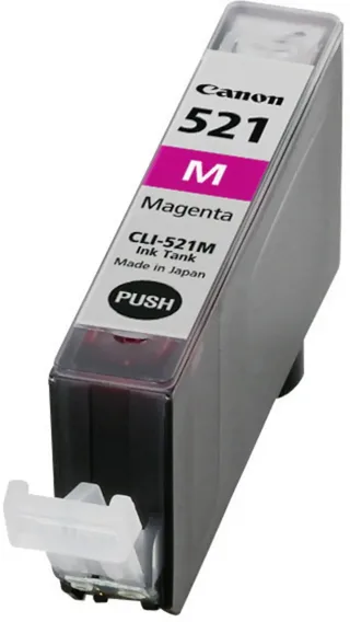 CLI-521M Inktcartridge van Canon in Magenta – productfoto 2 van 2