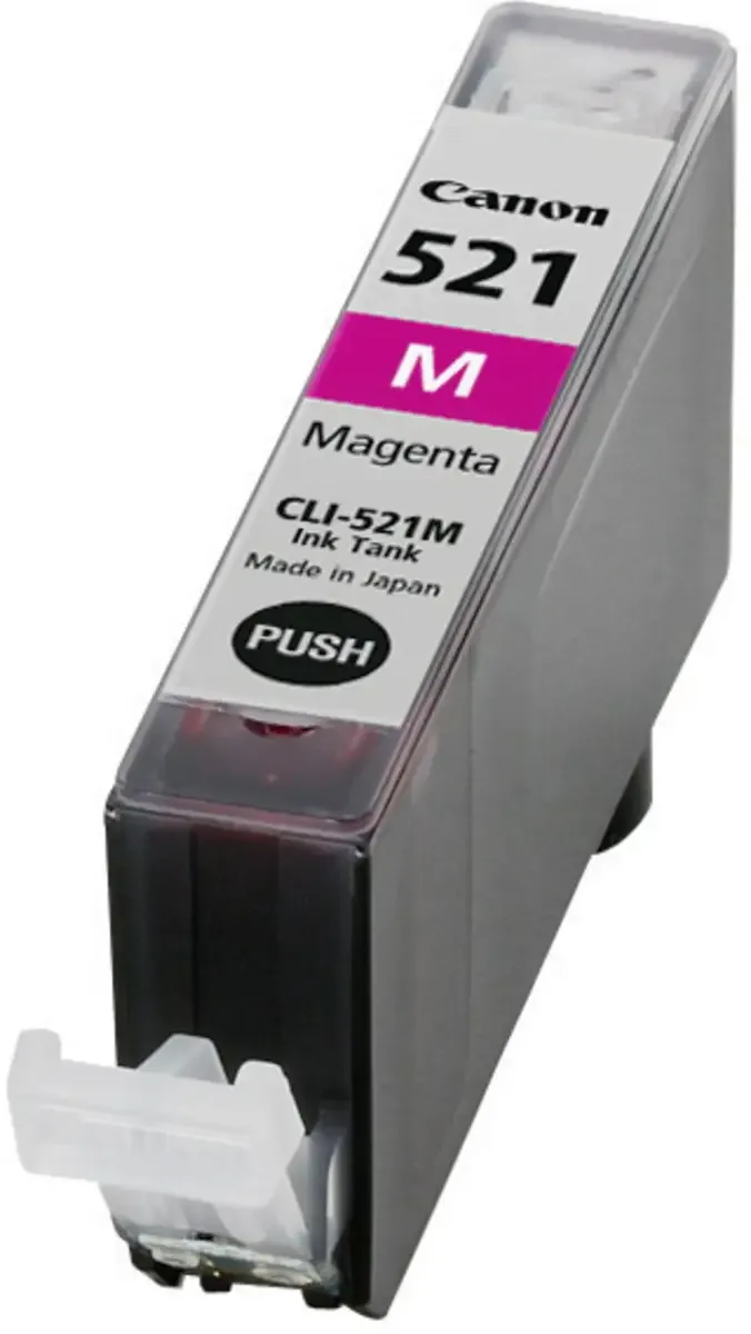 CLI-521M Inktcartridge van Canon in Magenta – productfoto 2 van 2