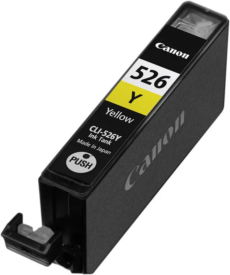 CLI-526Y - Inktcartridge - Origineel - Standaard capaciteit van Canon in Geel – productfoto 2 van 2