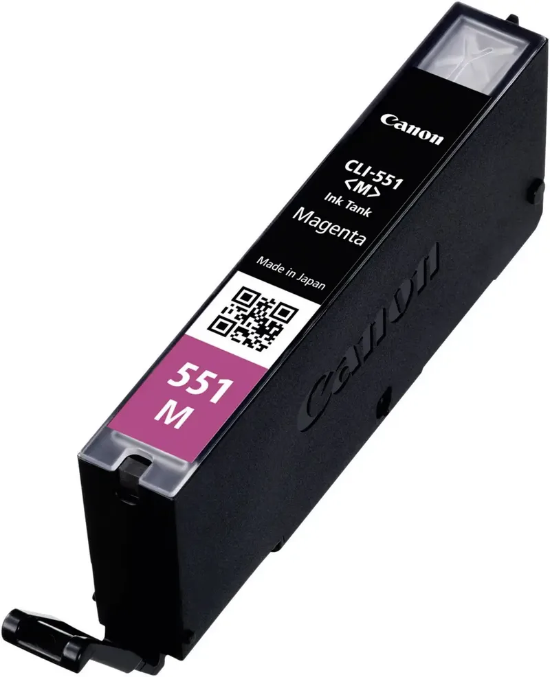 CLI-551M - Inktcartridge - Origineel - Standaard capaciteit van Canon in Magenta – productfoto 2 van 2