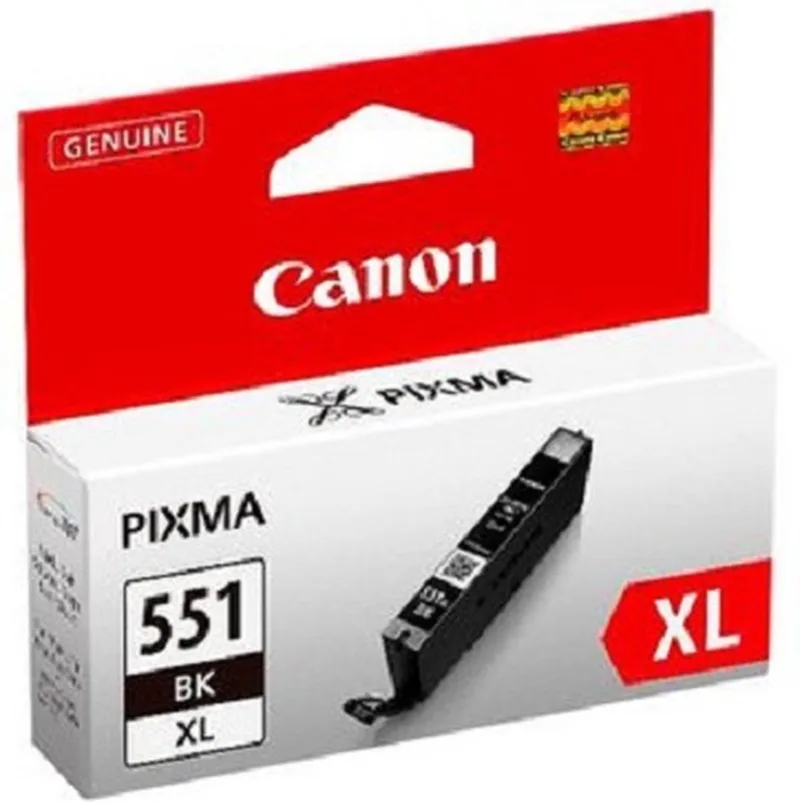 CLI-551XL BK - Inktcartridge / Hoge Capaciteit de Canon en Noir – photo produit