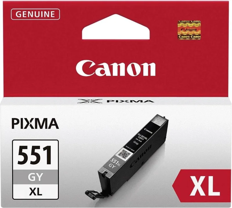 CLI-551XL - Inktcartridge / Hoge Capaciteit de Canon en Gris – photo produit