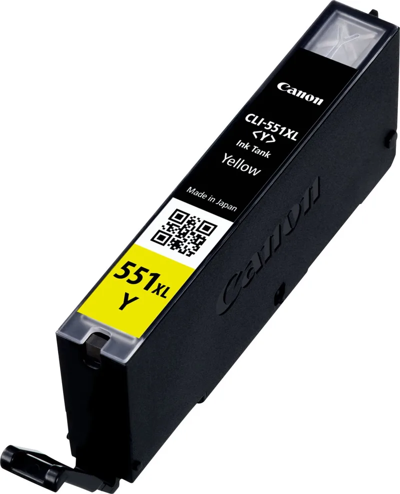 CLI-551XL Y - Inktcartridge - Origineel - Hoge capaciteit de Canon en Jaune – photo produit 1 sur 2