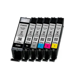 CLI-571M XL inktcartridge 1 stuk(s) Origineel Hoog (XL) rendement Magenta (0333C004) de Canon – photo produit 2 sur 2