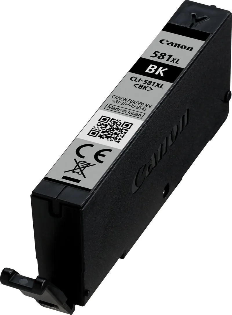 CLI-581BK XL - Inktcartridge - Origineel - Hoge capaciteit van Canon in Zwart – productfoto 1 van 2