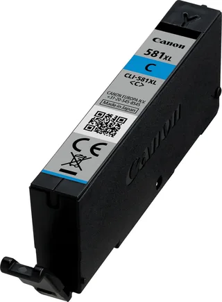 CLI-581C XL - Inktcartridge - Origineel - Hoge capaciteit van Canon in Cyaan – productfoto 1 van 2