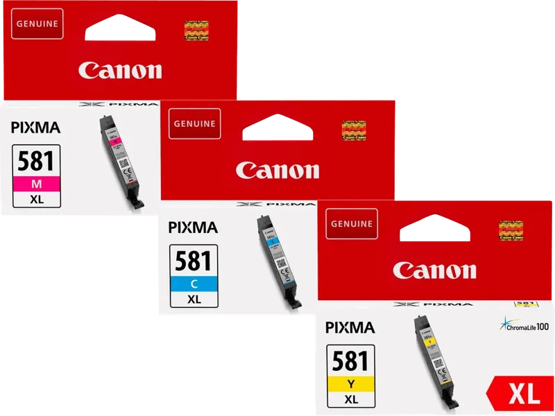 CLI-581XL Cartridges Combo Pack von Canon – Produktfoto
