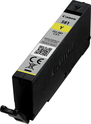 CLI-581Y - Inktcartridge - Origineel - Standaard capaciteit van Canon in Geel – productfoto 2 van 2