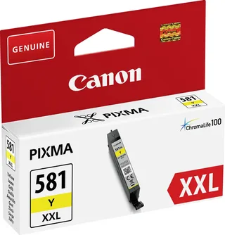 CLI-581Y XXL - Inktcartridge - Origineel - Hoge capaciteit - Geel van Canon in Geel XXL – productfoto 2 van 2