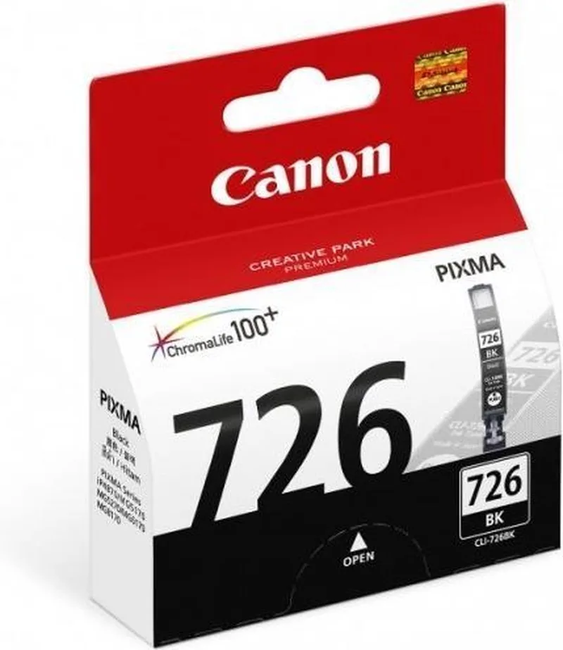CLI-726BK ink cartridge black från Canon i Svart – produktbild
