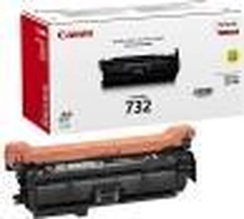 CRG 732 Y tonercartridge 1 stuk(s) Origineel von Canon in Gelb – Produktfoto