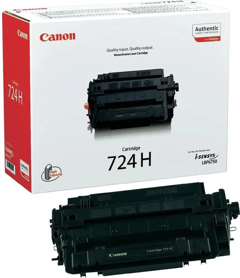 CRG724H - Tonercartridge / Hoge Capaciteit by Canon in Black – product photo