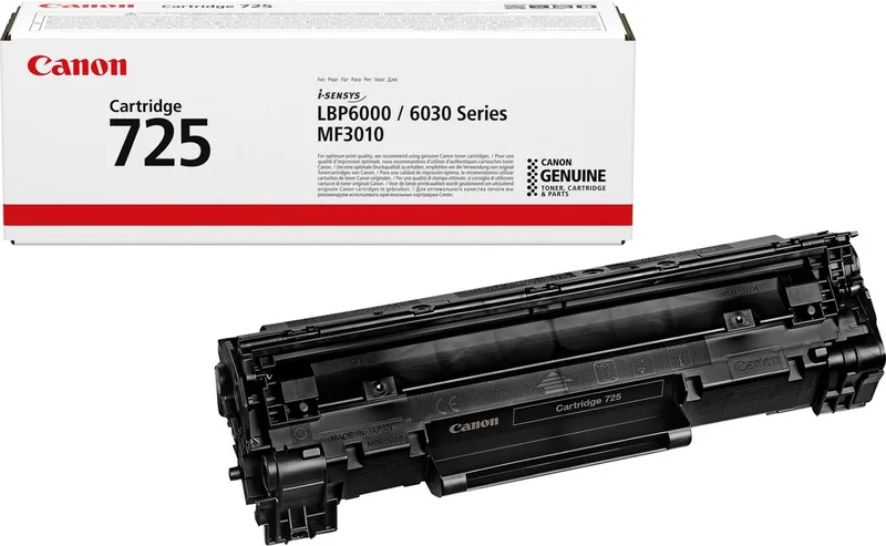 CRG725 Tonercartridge från Canon i Svart – produktbild