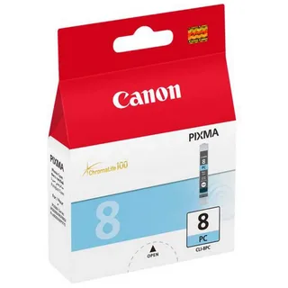 Druckerpatrone CLI-8 PC Original einzeln Photo Cyan 0624B001 de Canon – photo produit 2 sur 2