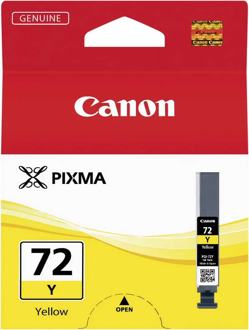 Druckerpatrone PGI-72 Y Original Gelb 6406 B 001 von Canon – Produktfoto