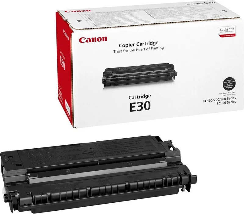 E30 - Tonercartridge / Zwart de Canon en Noir – photo produit