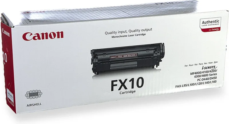 FX-10 - Tonercartridge från Canon i Svart – produktbild