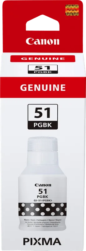GI-51 Inktflesje Zwart de Canon – photo produit
