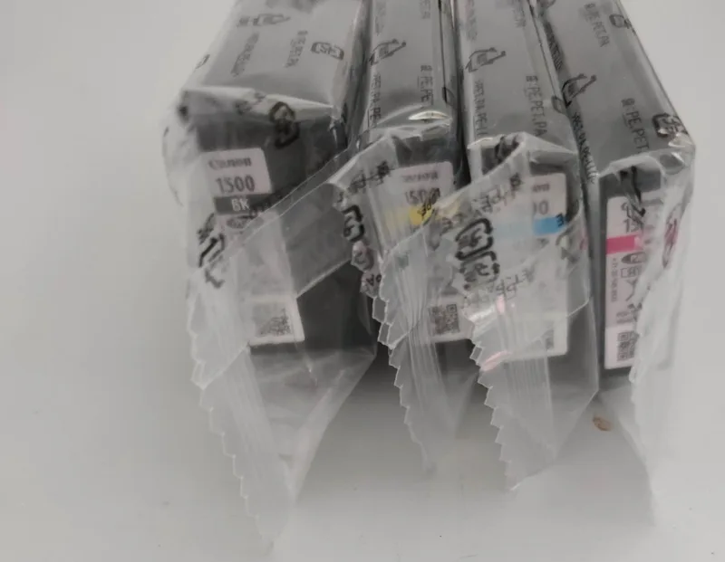 inkt PGI-1500 Multi-4 Pack cartridges origineel setup 50% von Canon in Cyaan magenta yellow en black – Produktfoto